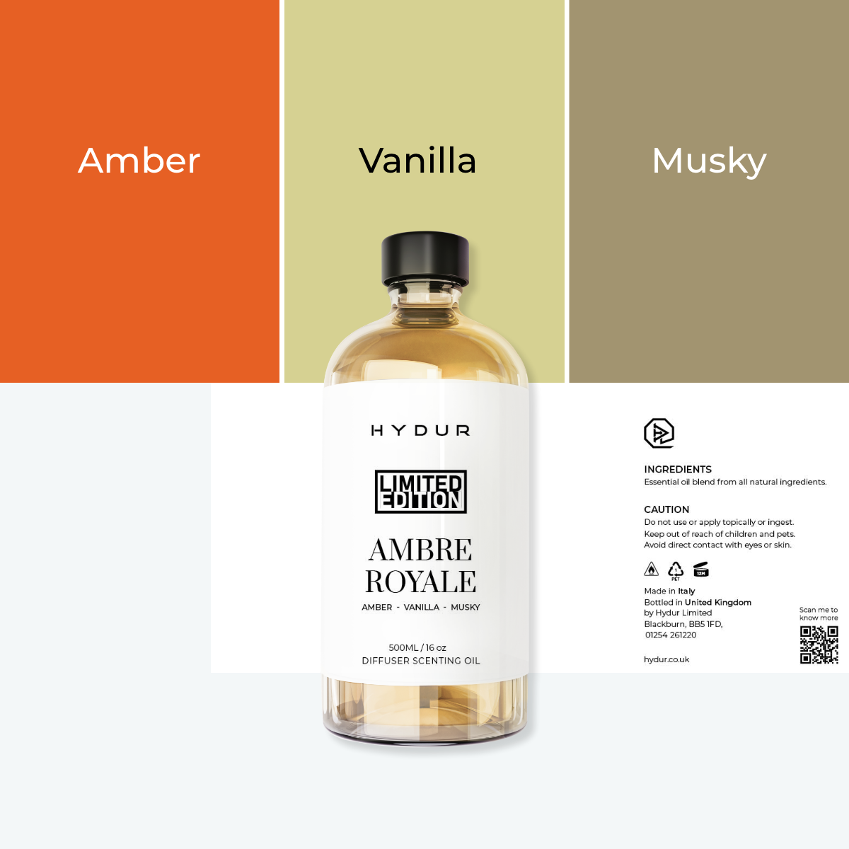 Ambre Royale Premium Scenting Oil - Limited Edition