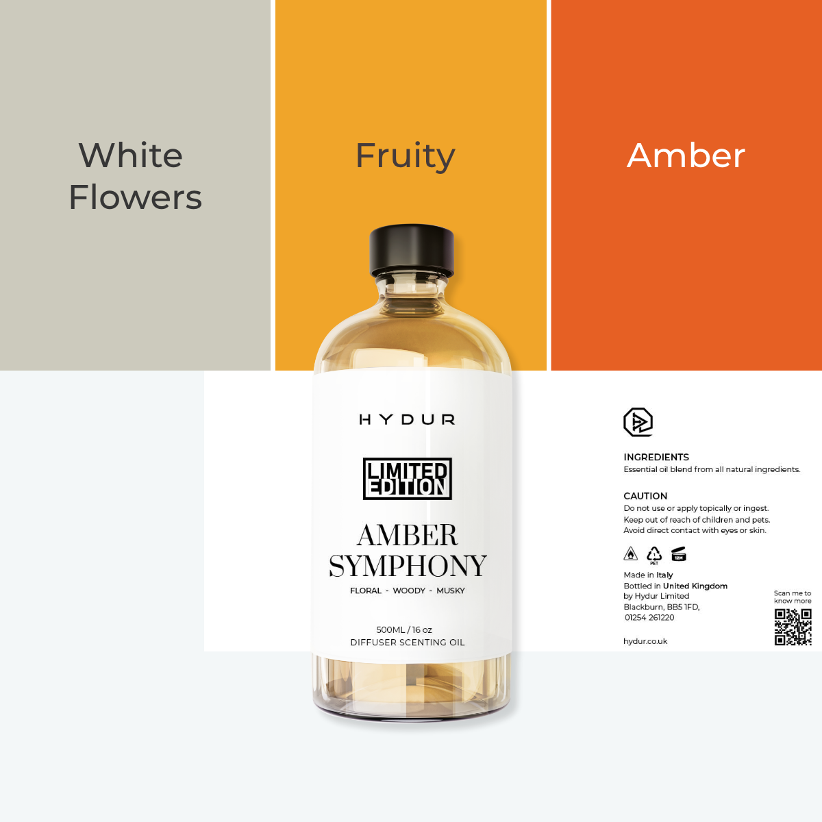 Amber Symphony Premium Scenting Oil - Limited Edition