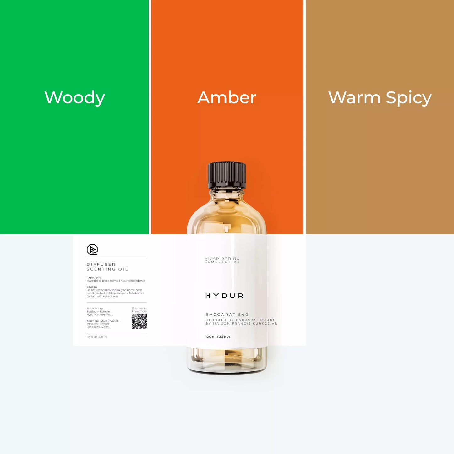 Baccarat 540 Scenting Oil