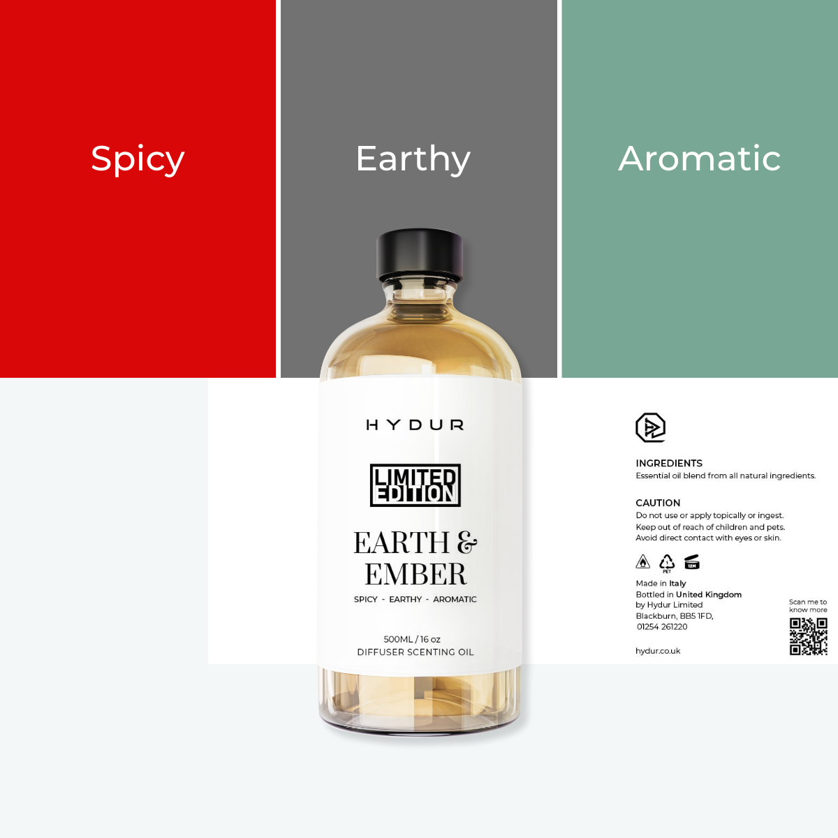 Earth & Ember Premium Scenting oil - Limited Edition