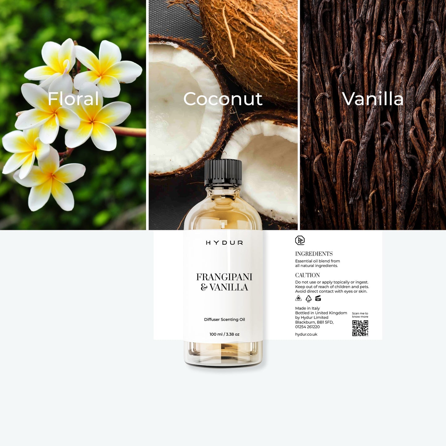 100ml - Frangipani & Vanilla