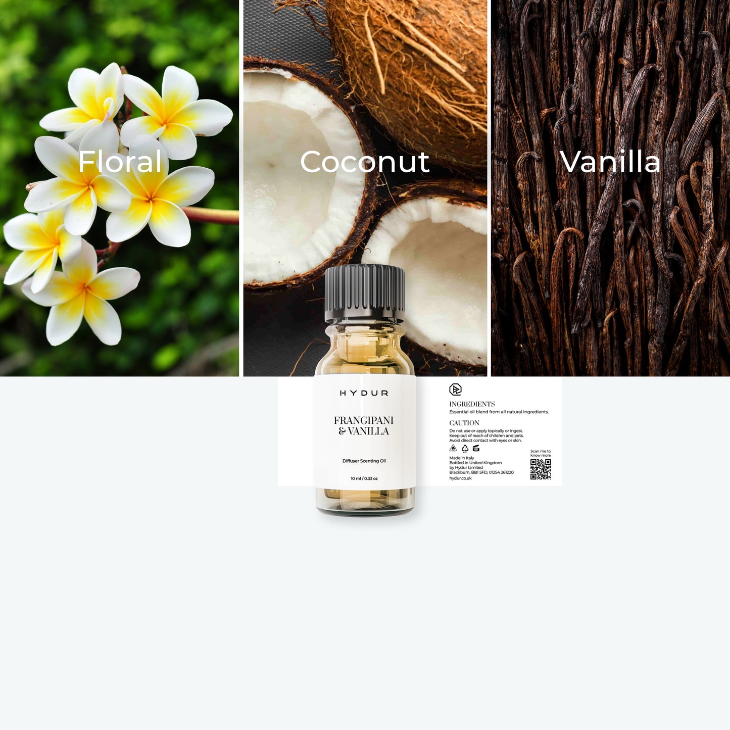 Frangipani & Vanilla Scenting Oil