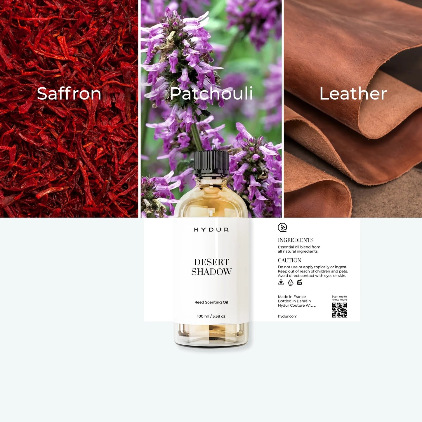 Desert Shadow Reed Diffuser Oil with 6 Reed Sticks