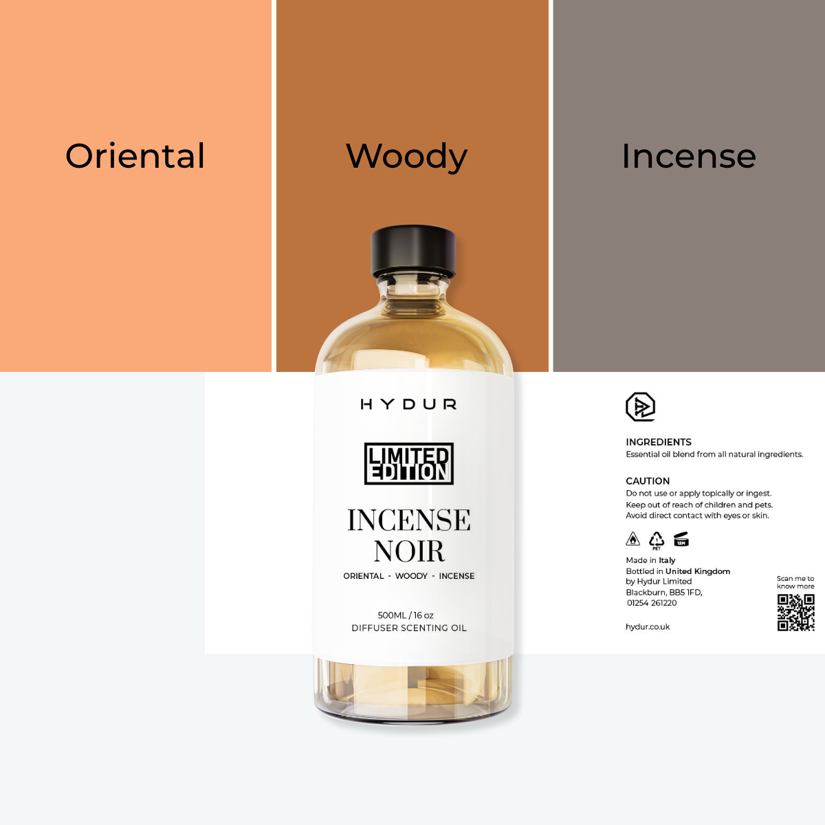 Incense Noir Premium Scenting Oil - Limited Edition