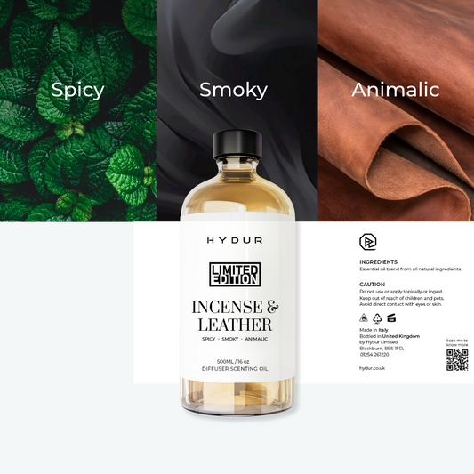 Incense & Leather Premium Scenting Oil - Limited Edition