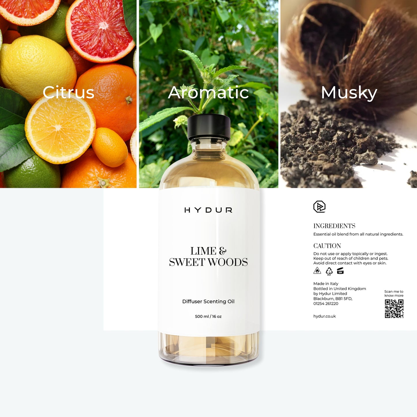 Lime & Sweetwoods Scenting Oil