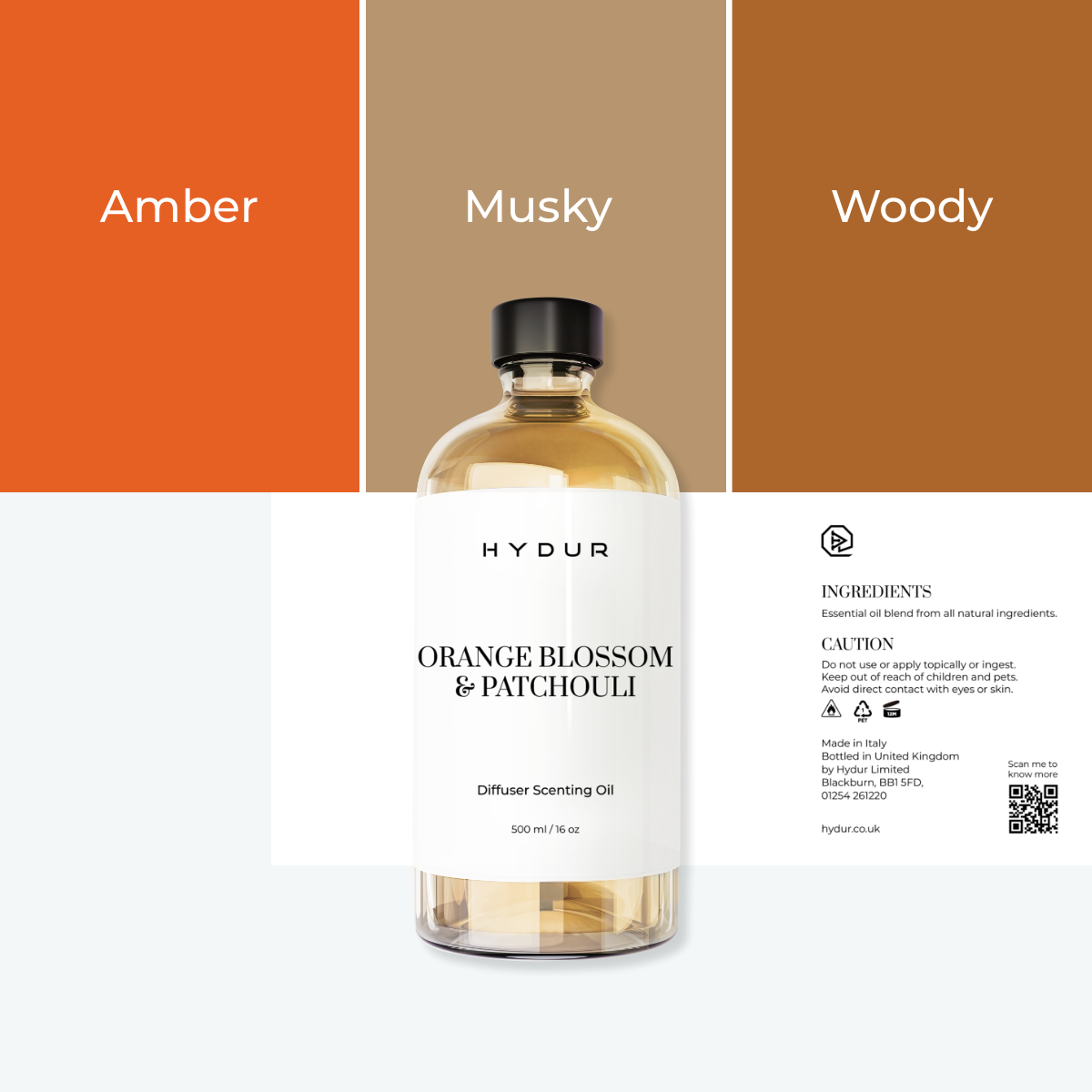 Orange Blossom & Patchouli Scenting Oil