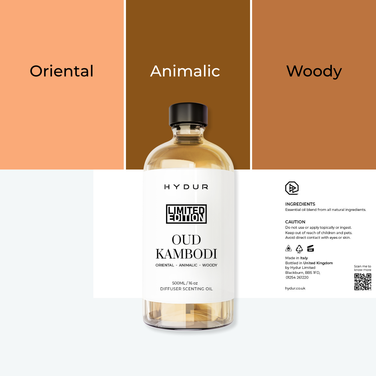 Oud Kambodi Premium Scenting Oil - Limited Edition