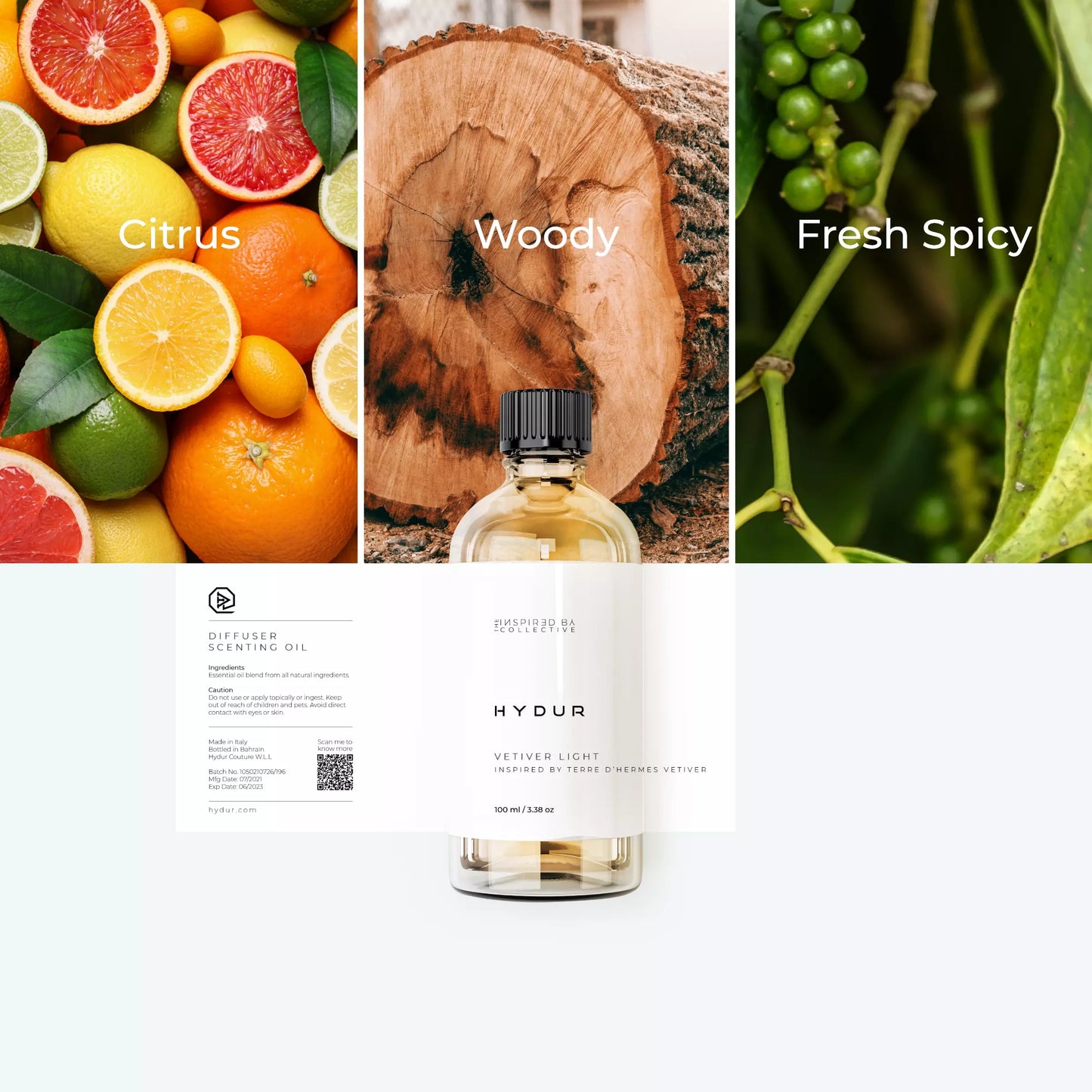 Vetiver Light Scenting Oil