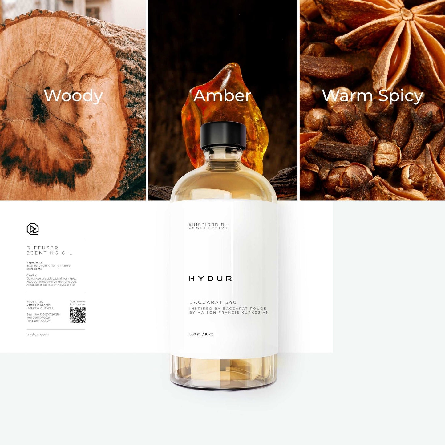 Baccarat 540 Scenting Oil