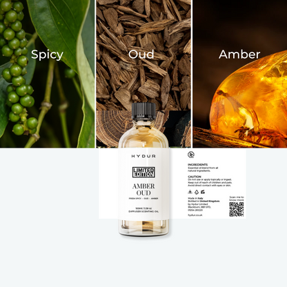 Amber Oud Premium Scenting Oil - Limited Edition