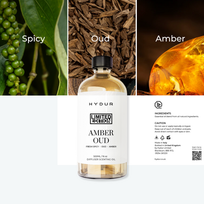 Amber Oud Premium Scenting Oil - Limited Edition