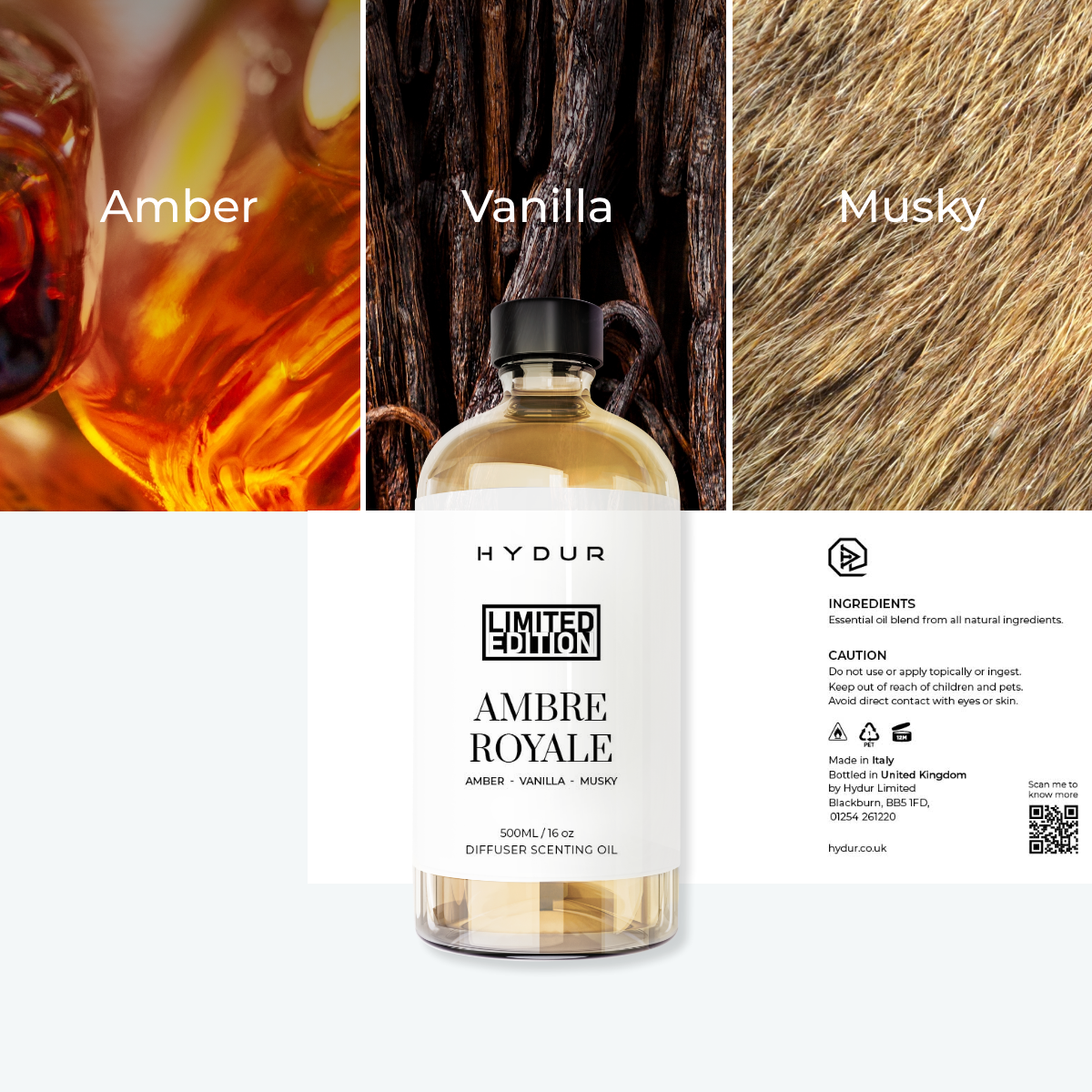 Ambre Royale Premium Scenting Oil - Limited Edition