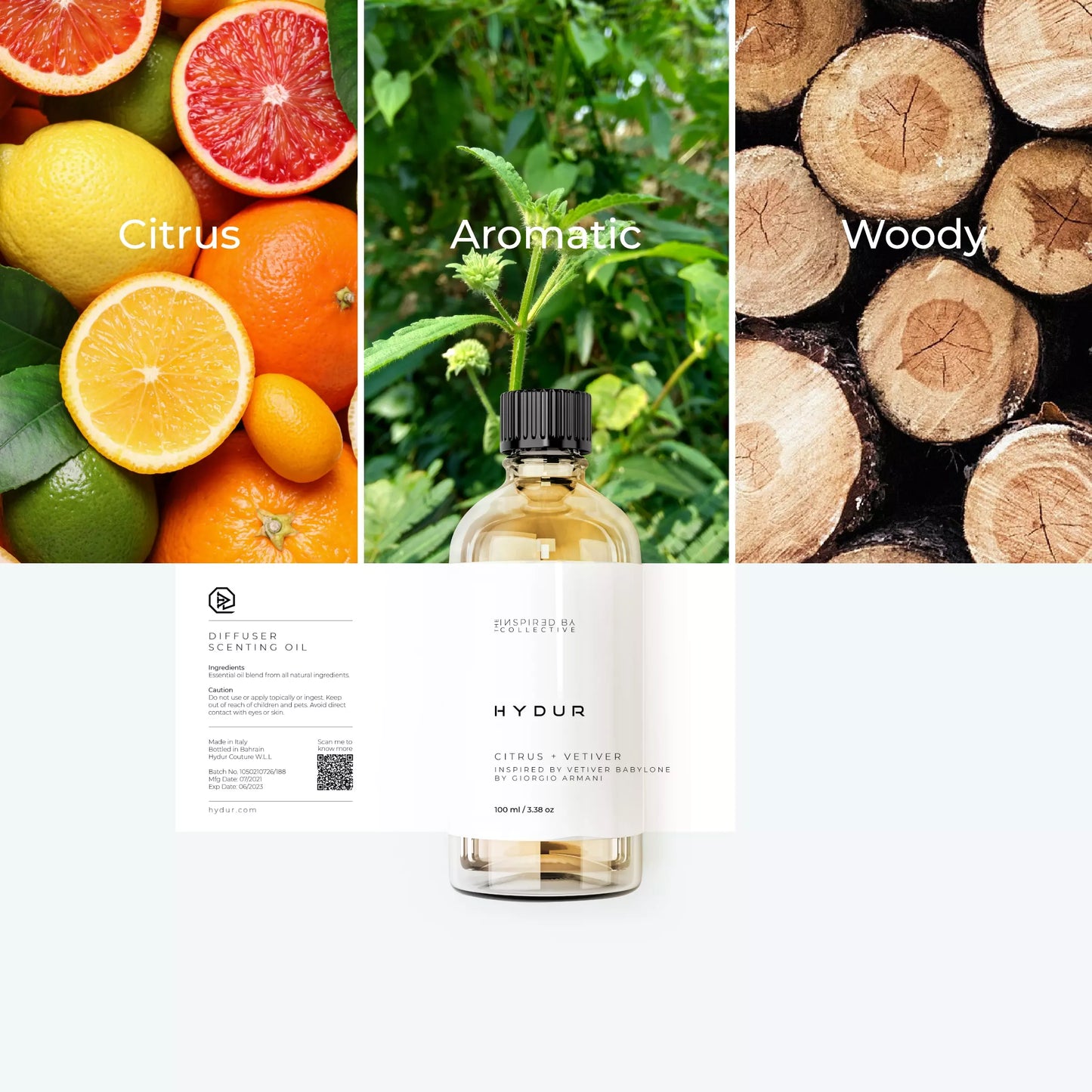 Citrus + Vetiver Scenting Oil