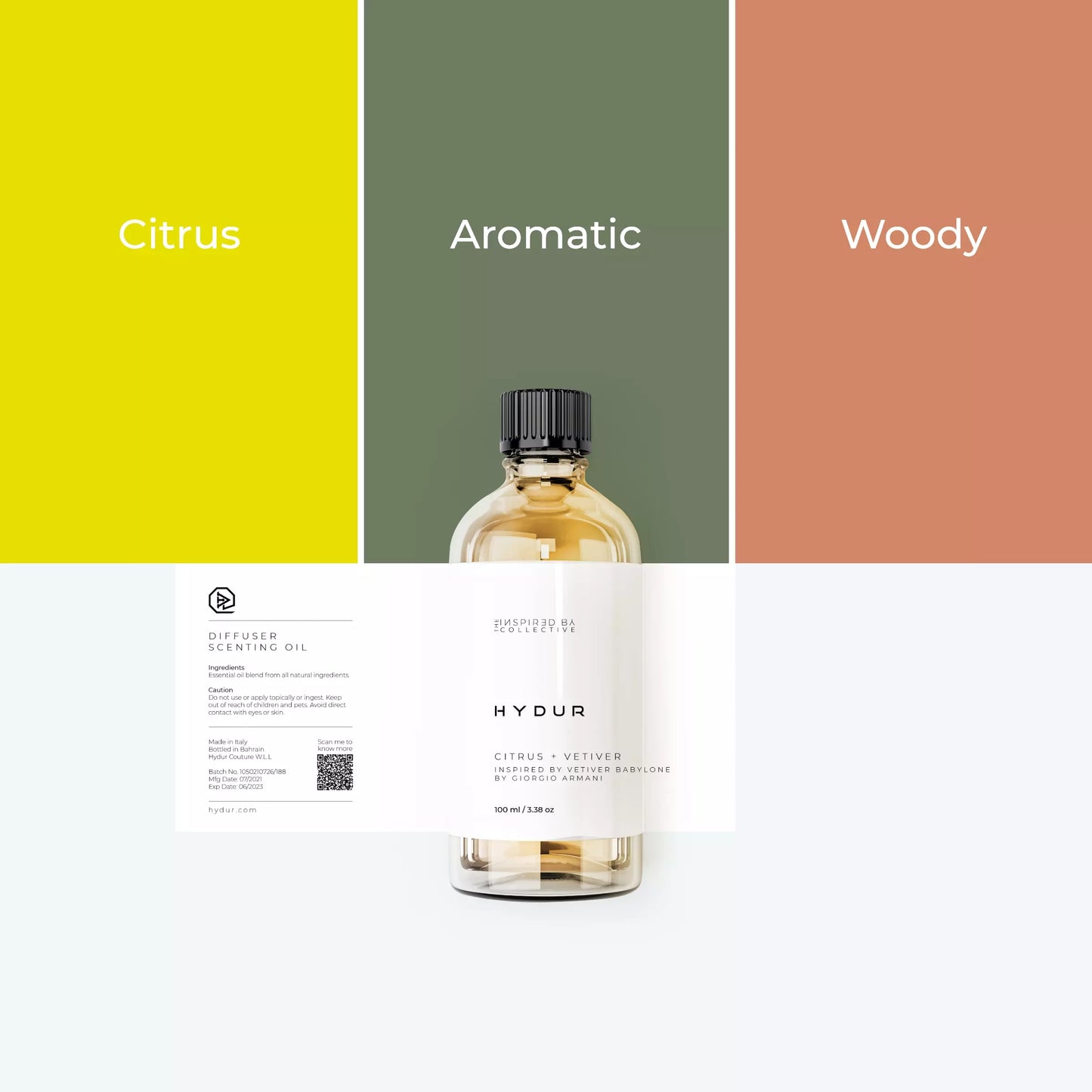 Citrus + Vetiver Scenting Oil