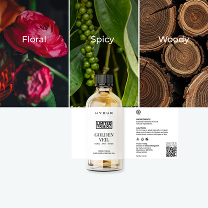 Golden Veil Premium Scenting Oil - Limited Edition