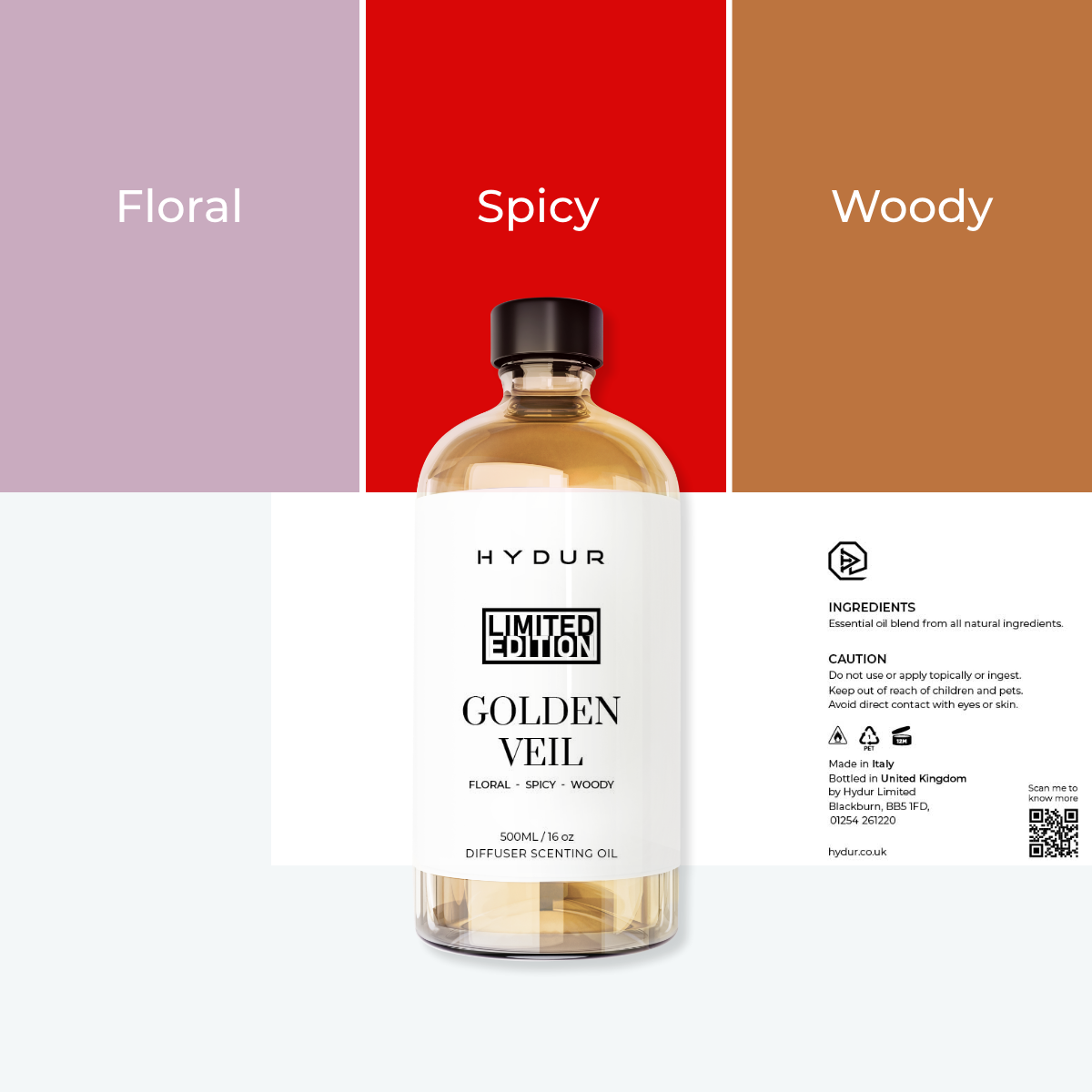 Golden Veil Premium Scenting Oil - Limited Edition