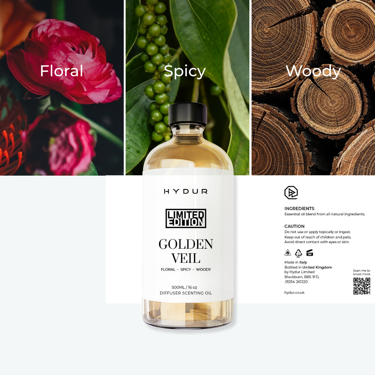 Golden Veil Premium Scenting Oil - Limited Edition