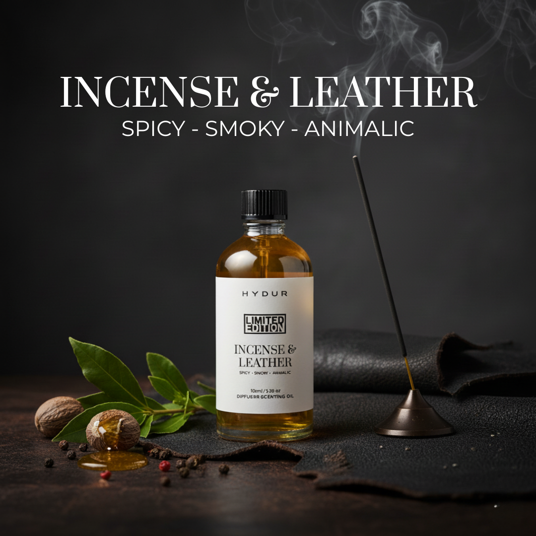 Incense & Leather Premium Scenting Oil - Limited Edition