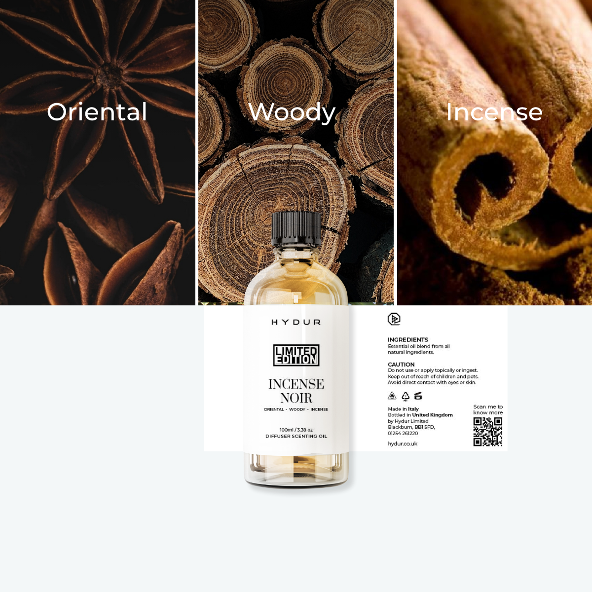 Incense Noir Premium Scenting Oil - Limited Edition