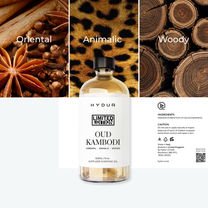 Oud Kambodi Premium Scenting Oil - Limited Edition