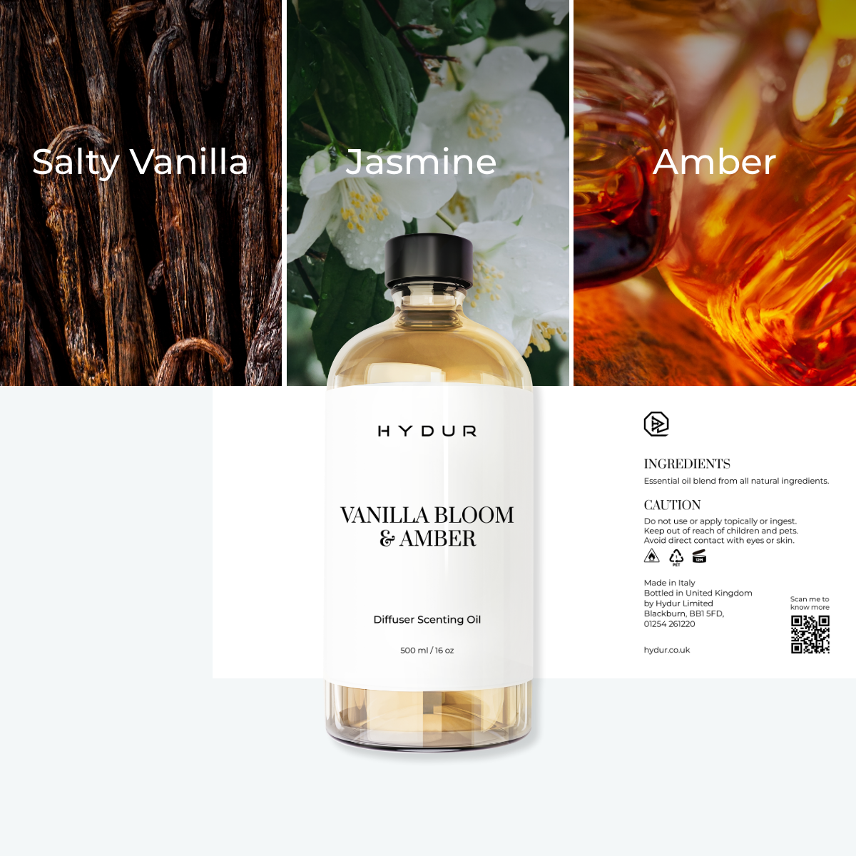 Vanilla Bloom & Amber Scenting Oil