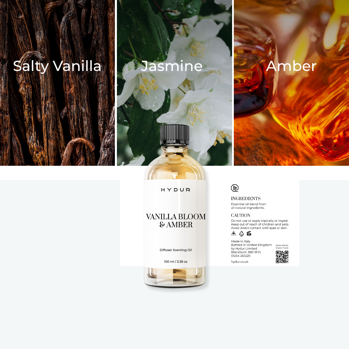 Vanilla Bloom & Amber Scenting Oil