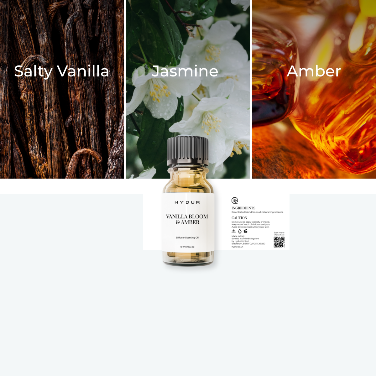 Vanilla Bloom & Amber Scenting Oil