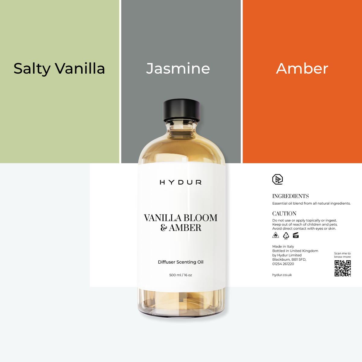 Vanilla Bloom & Amber Scenting Oil
