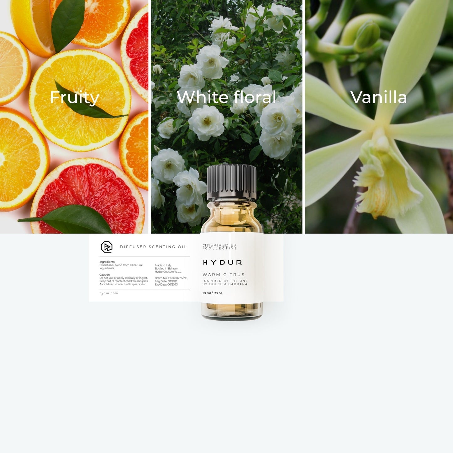 Warm Citrus Scenting Oil